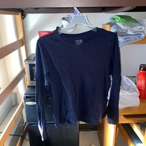 Navy Blue size XL long sleeve tee